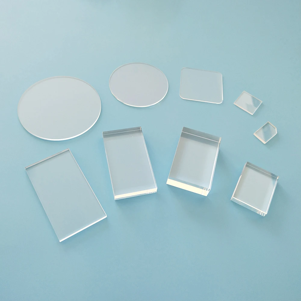 Bk7 Optical Glass Blanks Round Glass Discs