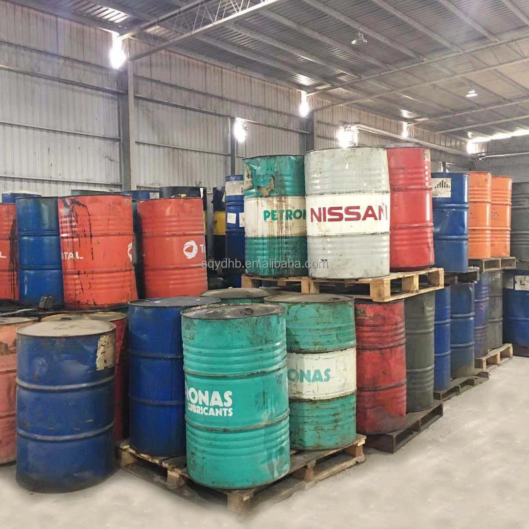 Waste plastic tire recycling processing oil refining equipment