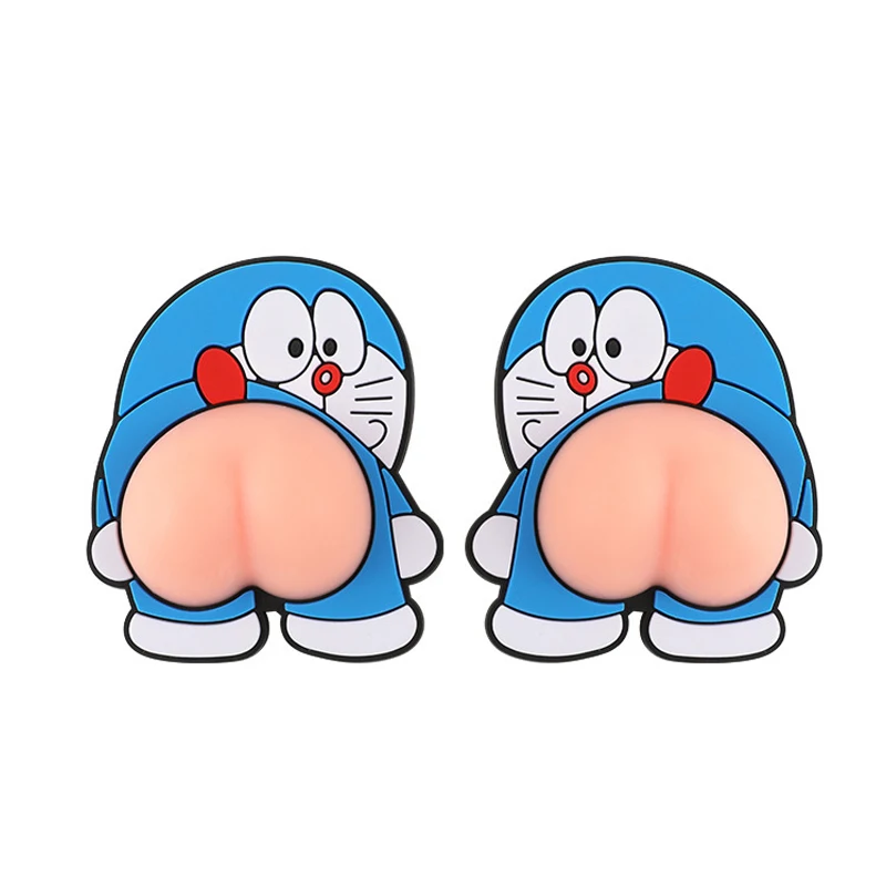 Wholesale Wall 3D Silicone Sticker Anti Collision Avoidance Anime Cute Car Side Door Edge Guards Protector Scratch Guard for Car