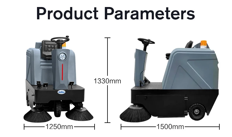 High Performance Durable Small Road Sweeper