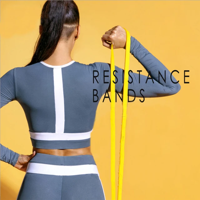 5~250lbs Resistance Bands Pull Up Heavy Duty Set Assisted Exercise Tube Home Gym Fitness