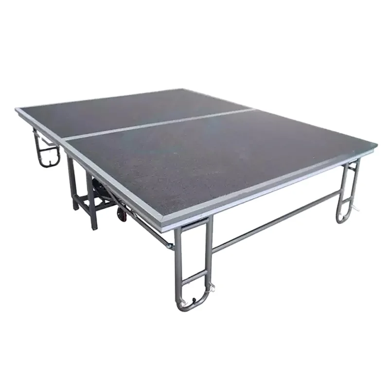 Factory Price Quick-install Folding Movable Stage Portable Steel Mobile Platform