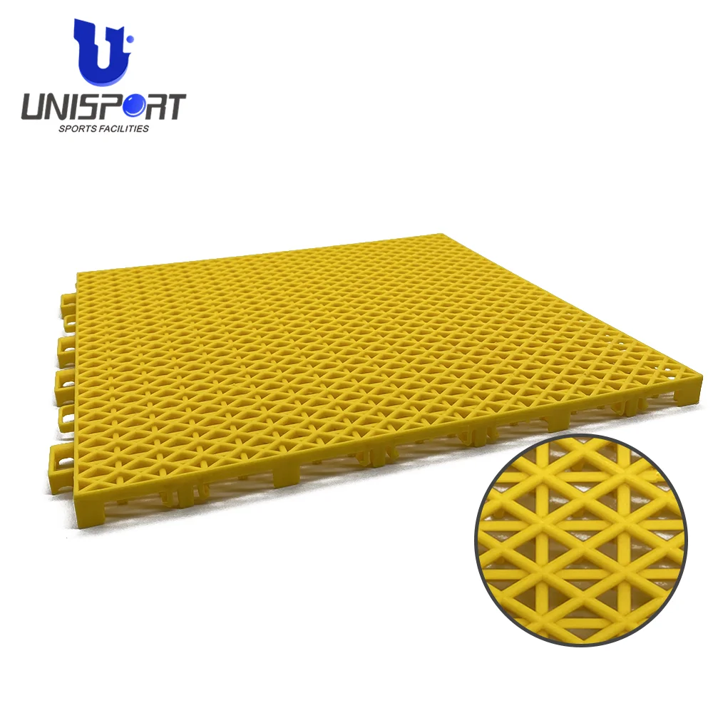 Unisport Outdoor PP Interlocking Sport Flooring Basketball Floor Sports Courts Tile