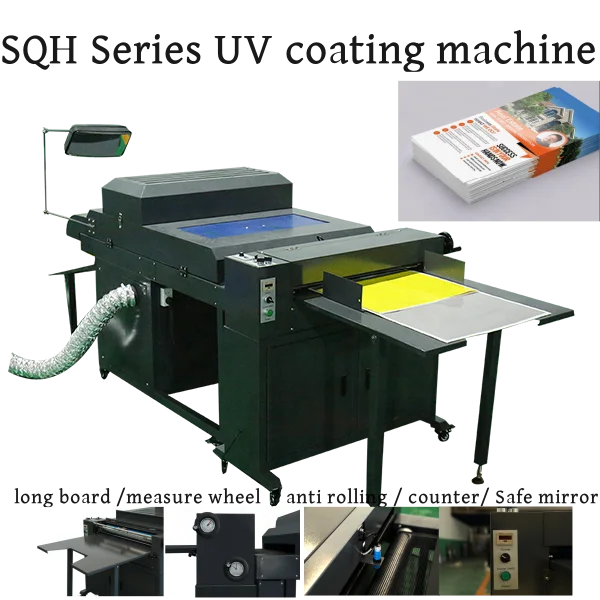 DOUBLE 100 Sheet-Fed Uv Flood Coating Machine Europe Uv Coating Machine for paper