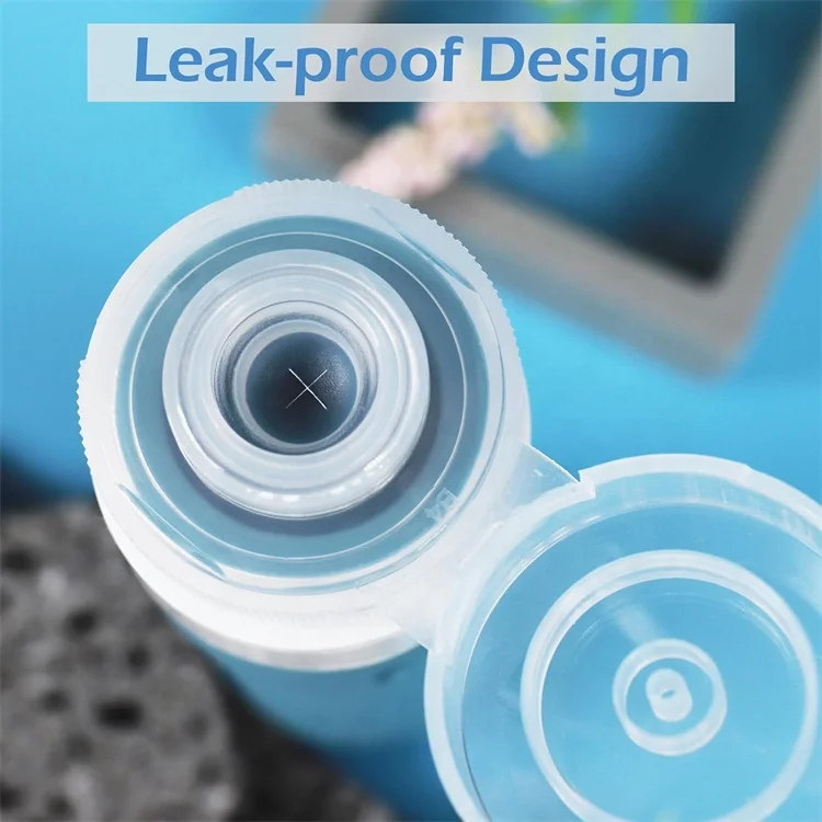 2024 Hot Selling Silicone Travel Bottle Premium Quality Split Bottle for On-the-go Convenience