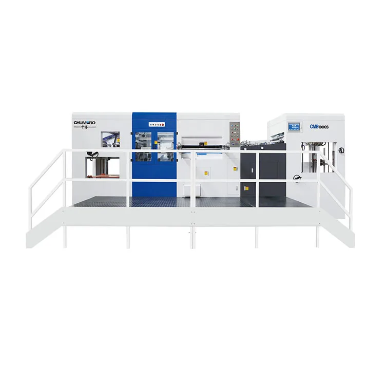 Automatic Paper Cardboard Flatbed Die Cutting Machine with Stripping Section