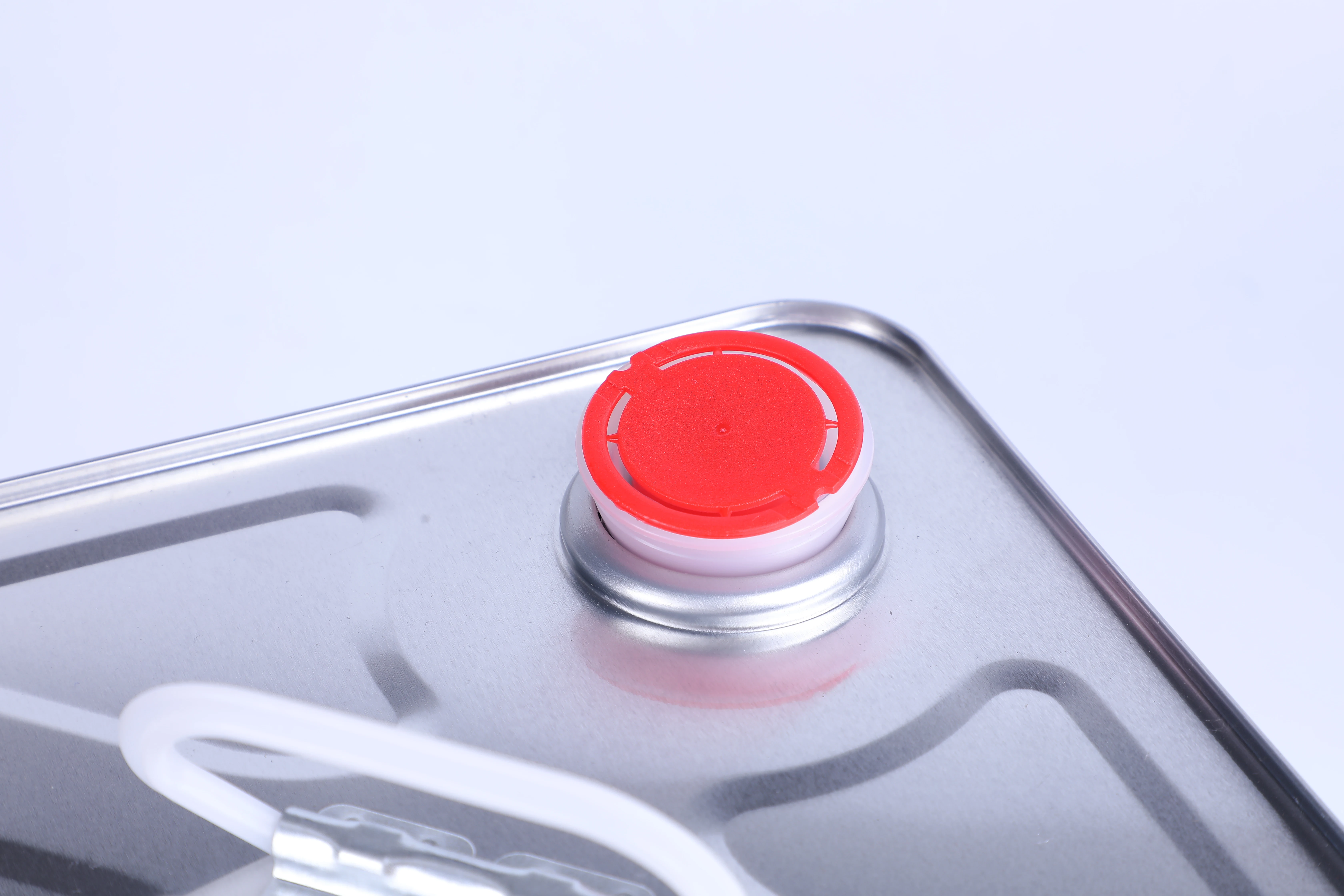 
18 liter tinplate can square metal tin oil can with squeeze cover 