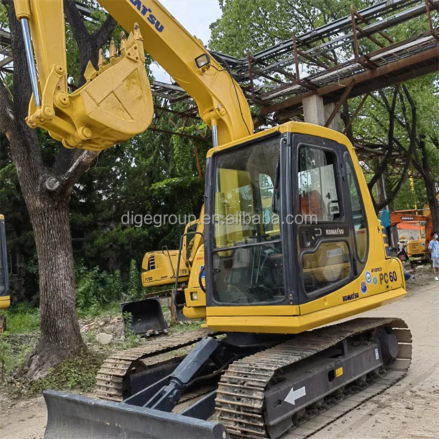 Мини-экскаваторы б/у небольшой экскаватор Komatsu pc60-7 pc70-8 pc78US гидравлический гусеничный