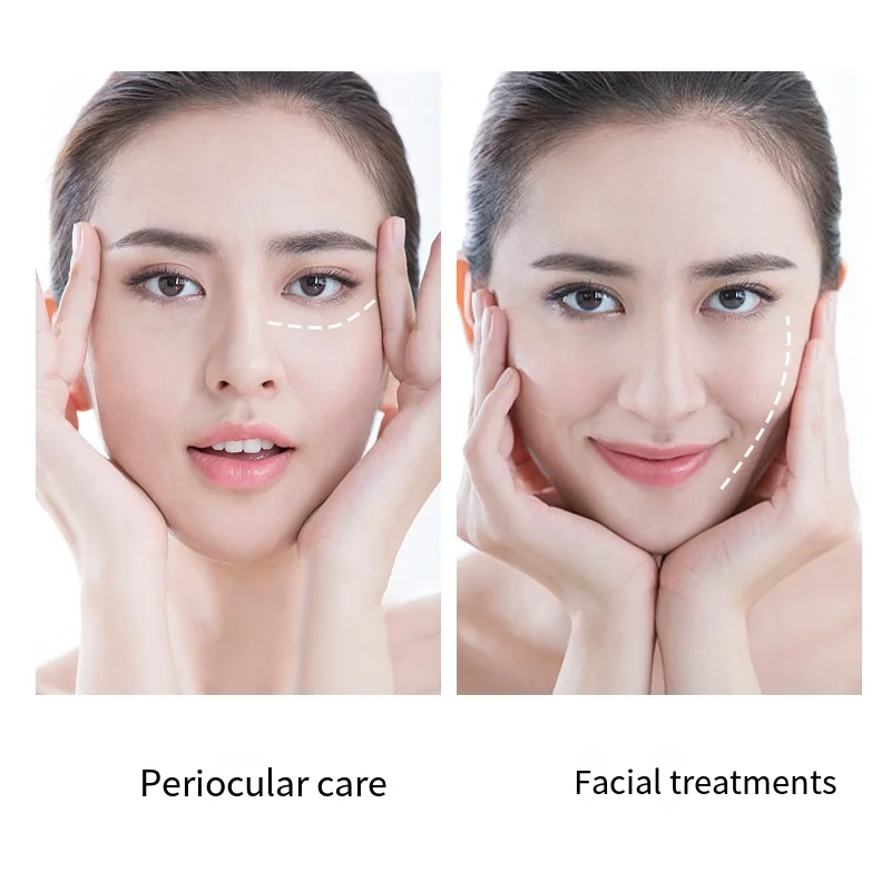 Hot Sale Reduce Eyes Dark Circles Women Small Ice Roller Face Massage Tighten Pores Under Eye Relief