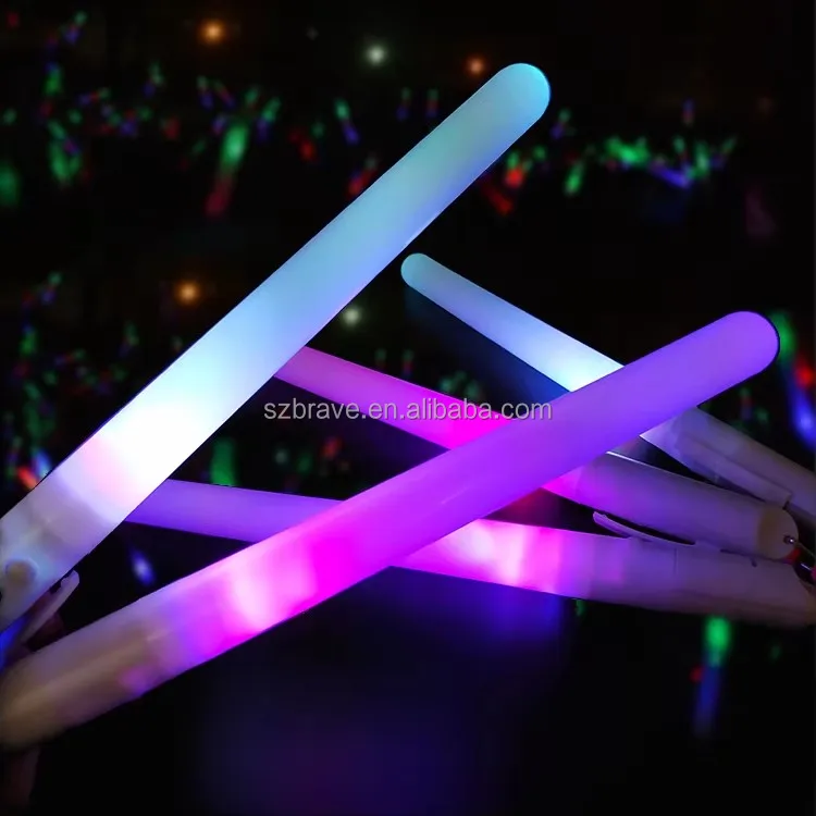 Wholesale DIY LOGO Flashing Led Pen Stick Concert Glow Wand Stick LED Light Stick Light Up Batons for Concert Party