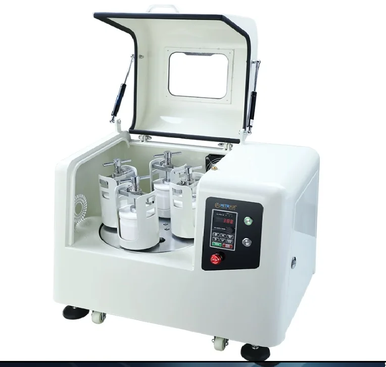 Super fine powder grinding machine 4L planetary ball mill/laboratory small nano ball mill price with lab planetary ball pots