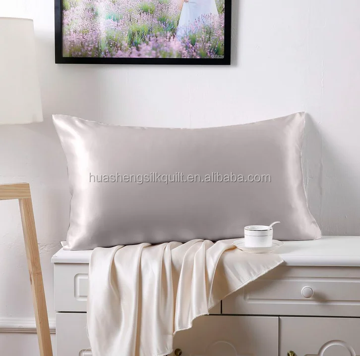 Wholesale high quality luxury design sublimation 100% silk mulberry  pillowcase