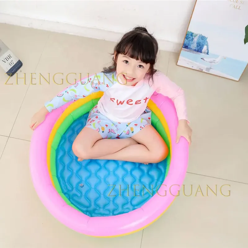 Zhengguang Toys Indoor Outdoor Water Game Play Center Round Inflatable Baby Swimming Pool Garden Portable Child Paddling Pool