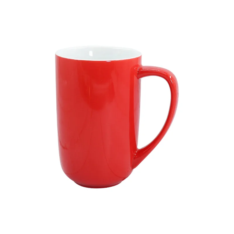 Оптовая продажа рекламных подарков Керамические цветные застекленные кружки с пользовательским цветным рисунком логотипа
