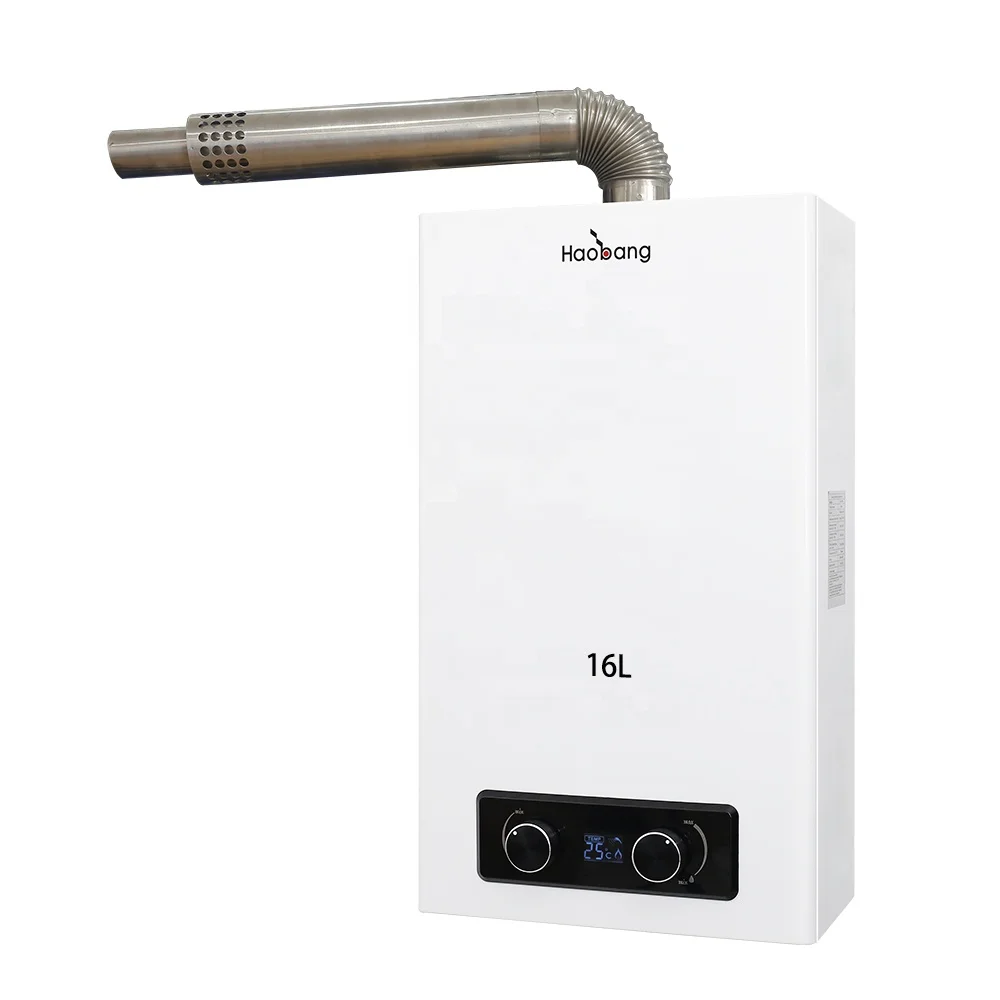 Apartments Best Welcome Indoor 10L 12L Balanced Exhaust Instant LPG Natural Gas Water Heater