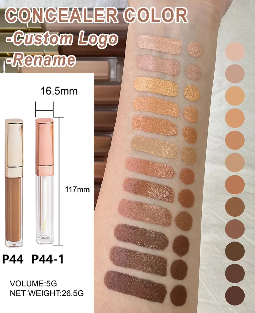 Makefay 8 Colors Liquid Concealer Makeup Cosmetics Waterproof Oil Control Private Label Concealer
