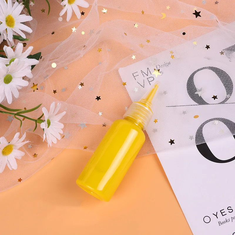 Art Hot Selling 30ml Acrylic Paint finger paint DIY  Non-toxic  For Child Customizable logo washable paint