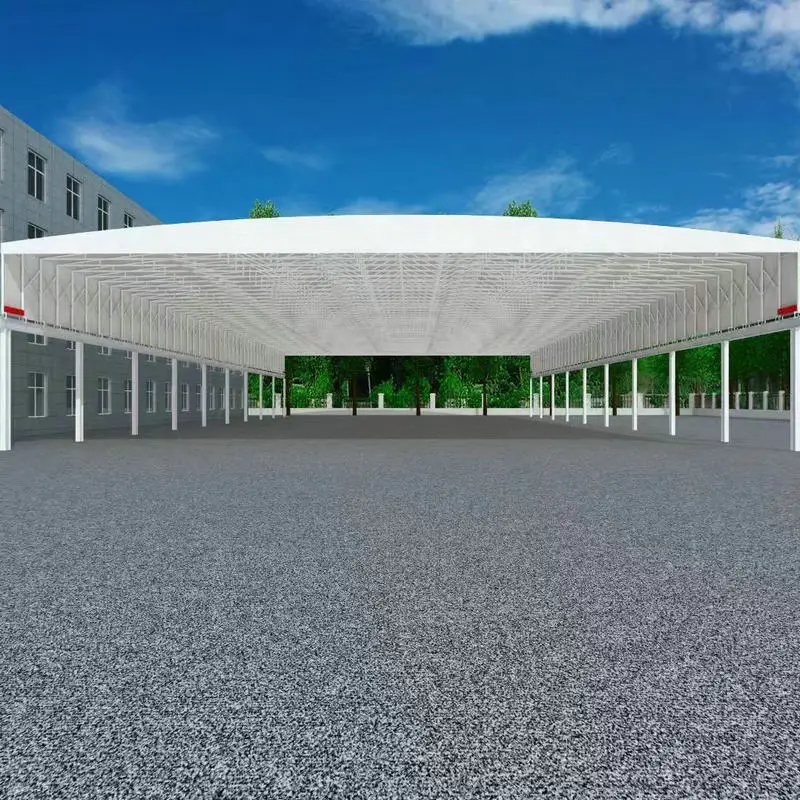 Outdoor Convenient mobile sliding tent