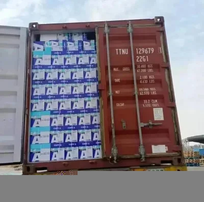 Stationary A4 Paper China Produces Copy Paper 80gms High Quality Double-Sided A4 Paper for sale