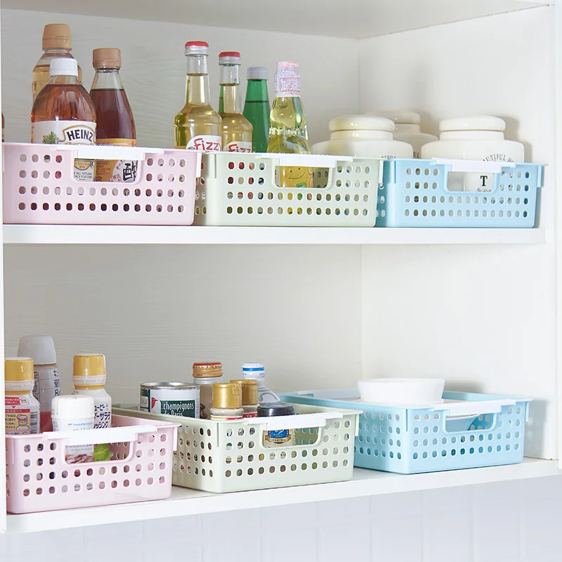 Best price rectangle warehouse household plastic drain basket for kitchen