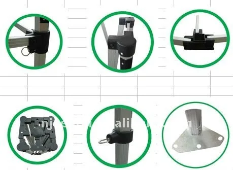 SENTAI Custom Printed Folding 3x3 Outdoor Event Aluminum Frame Pop Up Tents Marquee Gazebo Canopy Commercial Tent