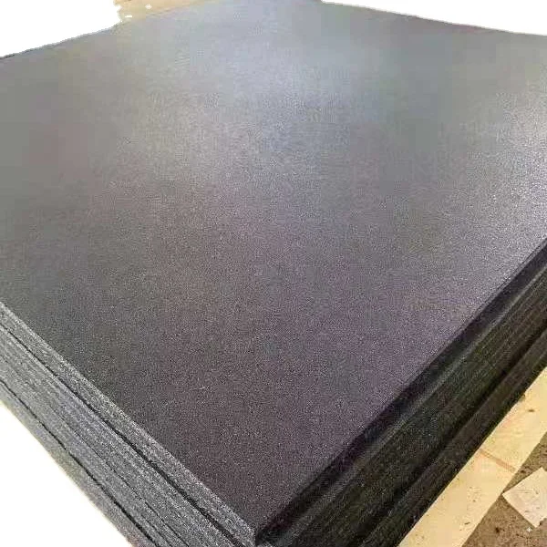 Rubber Floor Tiles Gym Rubber Floor  Mat With EPDM Fleck