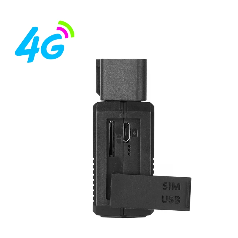 Handleiding ручной лучший мини порт obd ii 4 аппарат не привязан к оператору сотовой связи OBD2 gps трекер 12v для передних и задних фонарей с can-bus jl939 диагностические