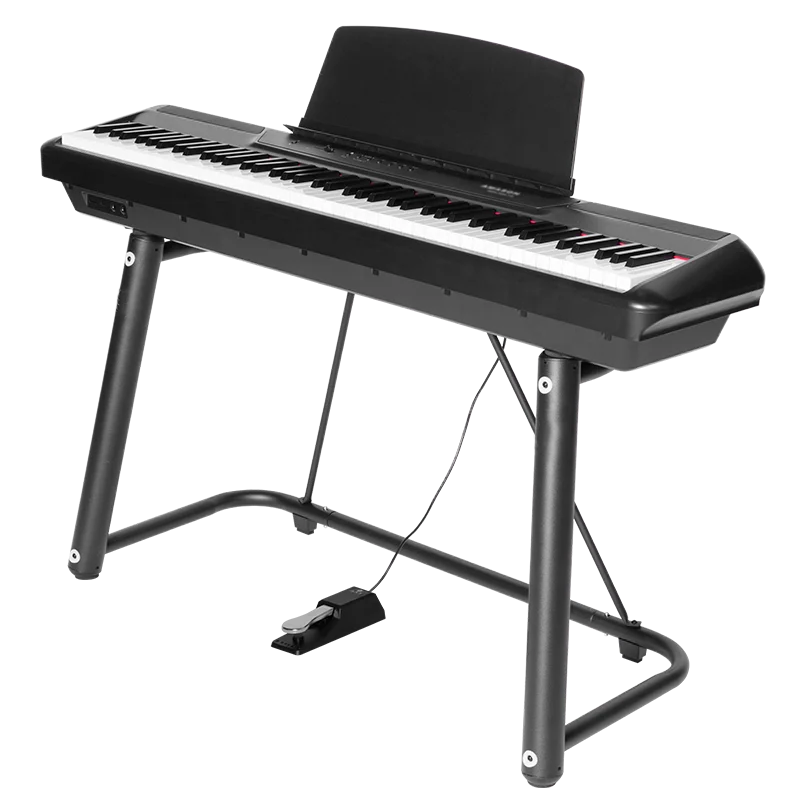 Flykeys Wholesale digital Piano 88 keys hammer action portable stage keyboard MIDI Musical Instrument