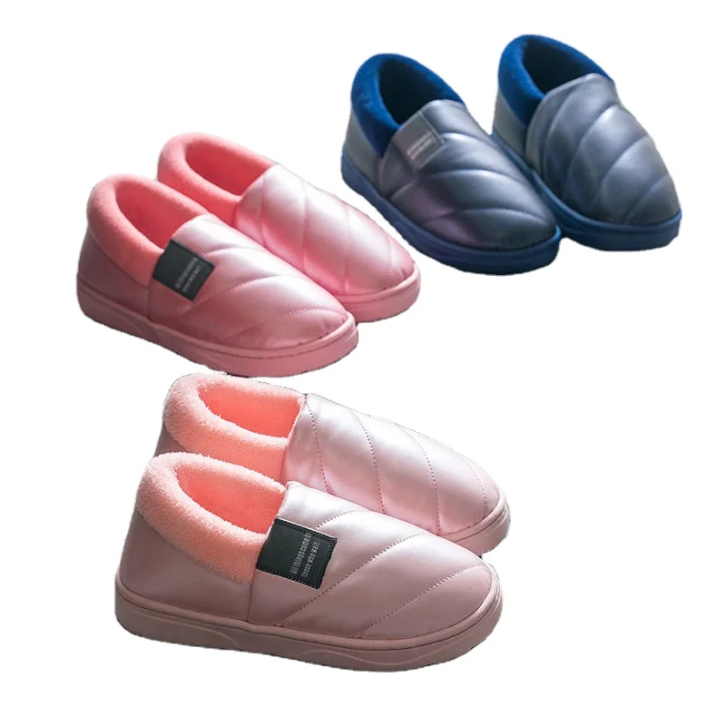 
Design Comfortable Winter young And Lady Warm Indoor House Cotton Padded Home Slippers 