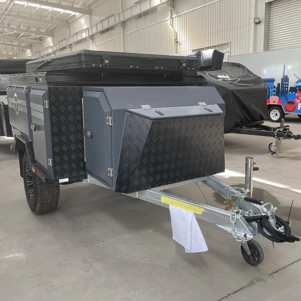 New Forward Folding Trailer Manufacturer Camper Trailer With Coil Suspension For Sale