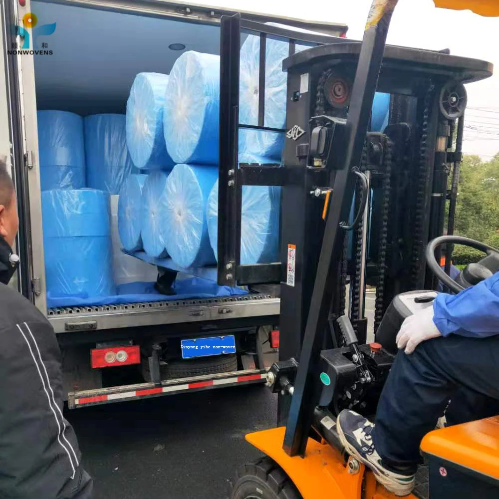 Полипропиленовая ткань в рулонах Нетканая ткань Tnt PP Spunbond полипропиленовая ткань