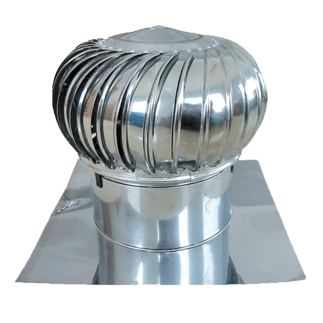 Spiral Henhouse Pig Dorm Room Swimming Pool Good Price Exhaust Fan Wind Turbine Ventilator Turbine Roof Stainless Steel Ce AC