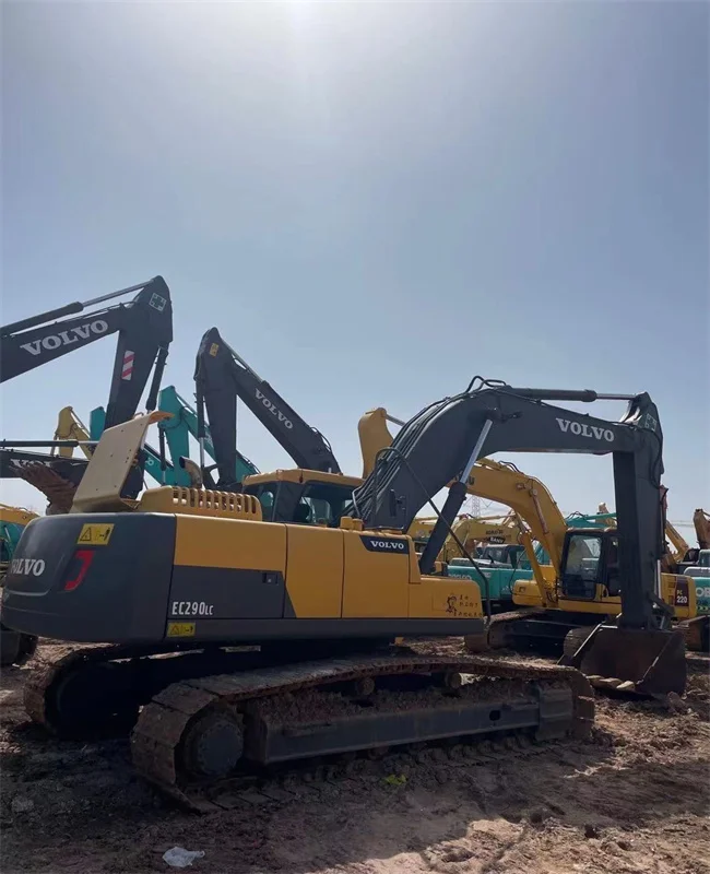 Automatic Korea Original Made VOLVO EC290 29ton Abundant Model EC290 Used Hydraulic Crawler Machinery Life-long Maintenance