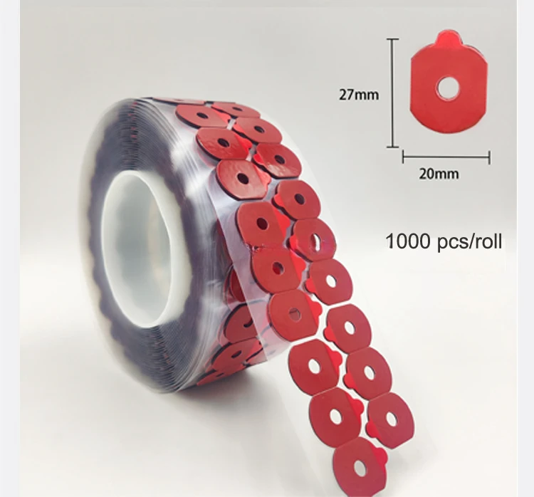 High Quality Super Adhesive Blocking Pads for Super Hydrophobic Optical Lenses Red Lens Edging Pads for Lens Grinding Wholesale