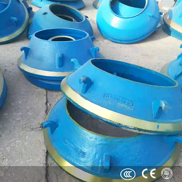 Hot sale hp200 hp300 hp400 crusher parts concave and mantle for cone crusher