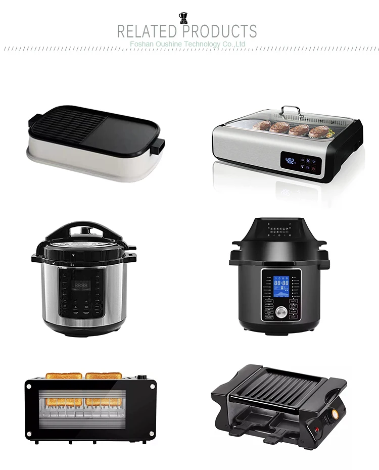 Multifunctional Slow Cooker Dutch Oven 6L
