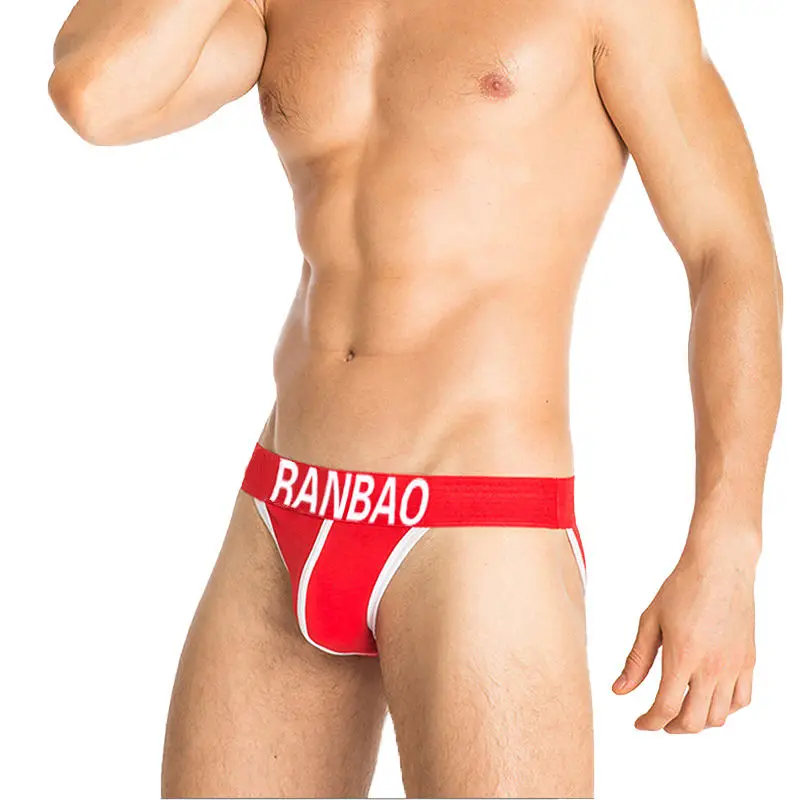 High quality elastic waistband cotton briefs eco skin-friendly mens underwear custom cheeky boxer briefs