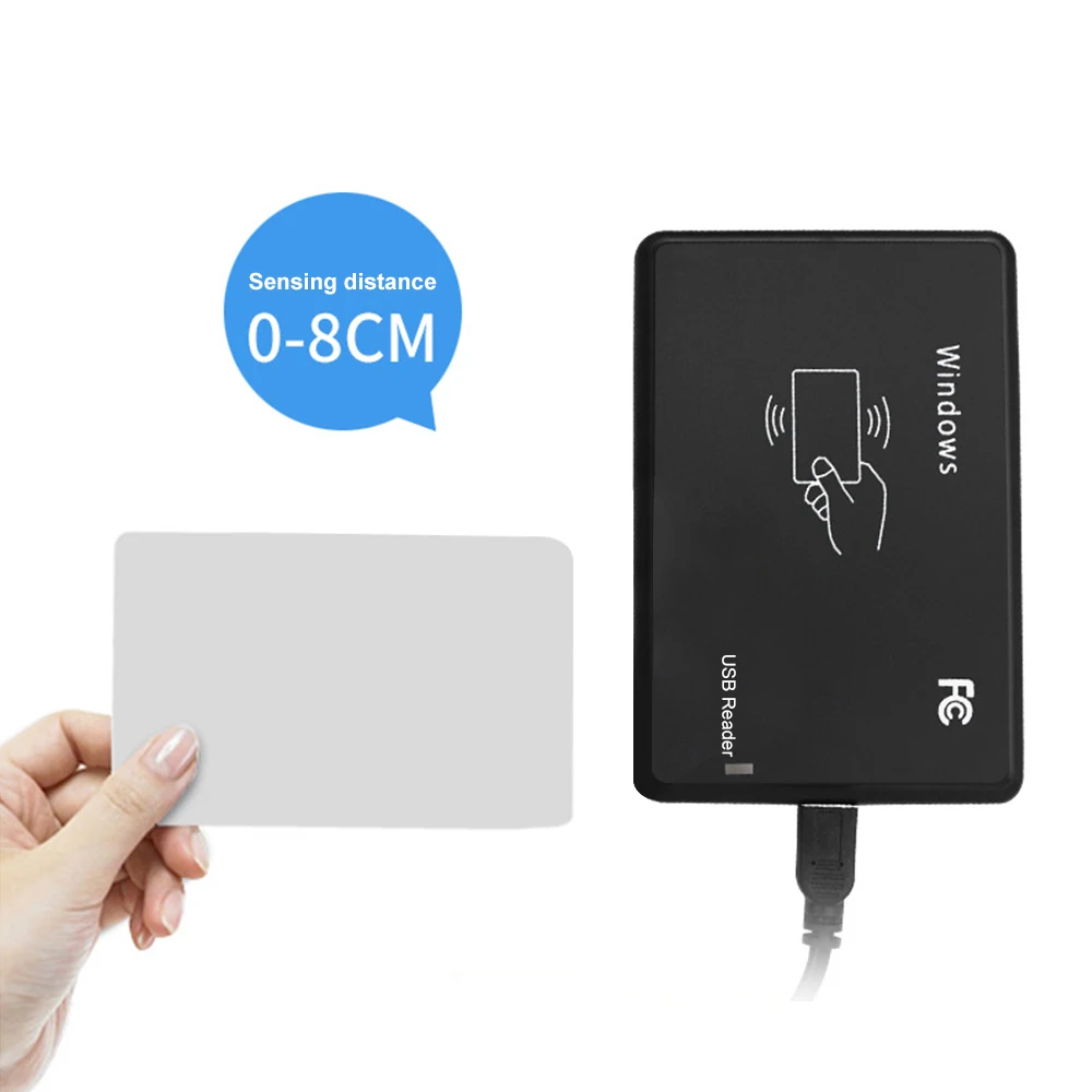 Custom Factory EM4100 125KHZ Plastic PVC Smart student card membership card employee id card for access control