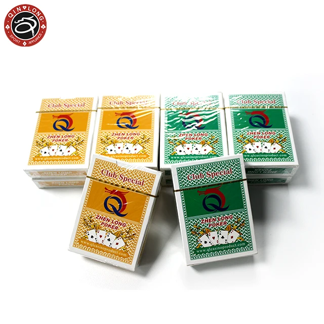 Club Special ZHEN LONG Poker card Casino Baccarat Texas Gambling Accessories Customize Clay Iron ABS roulette wheels