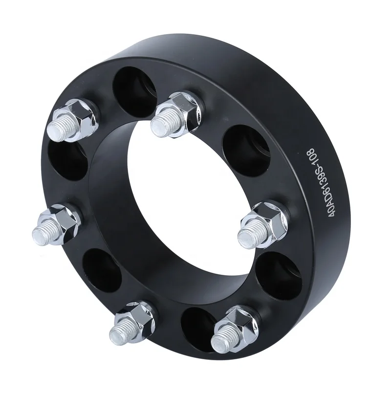 Factory direct sales PCD 6x139.7 CB 108MM Thickness 40mm 12X1.5 Forged Alloy T6 6061 Car Wheel Spacer