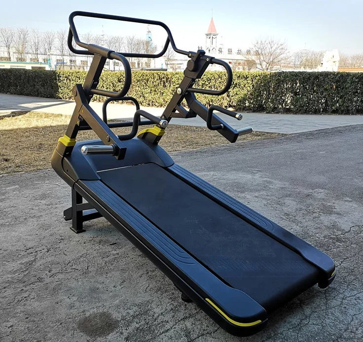 Non-Power Running Machine/ Air treadmill/ Curve treadmill for gym club