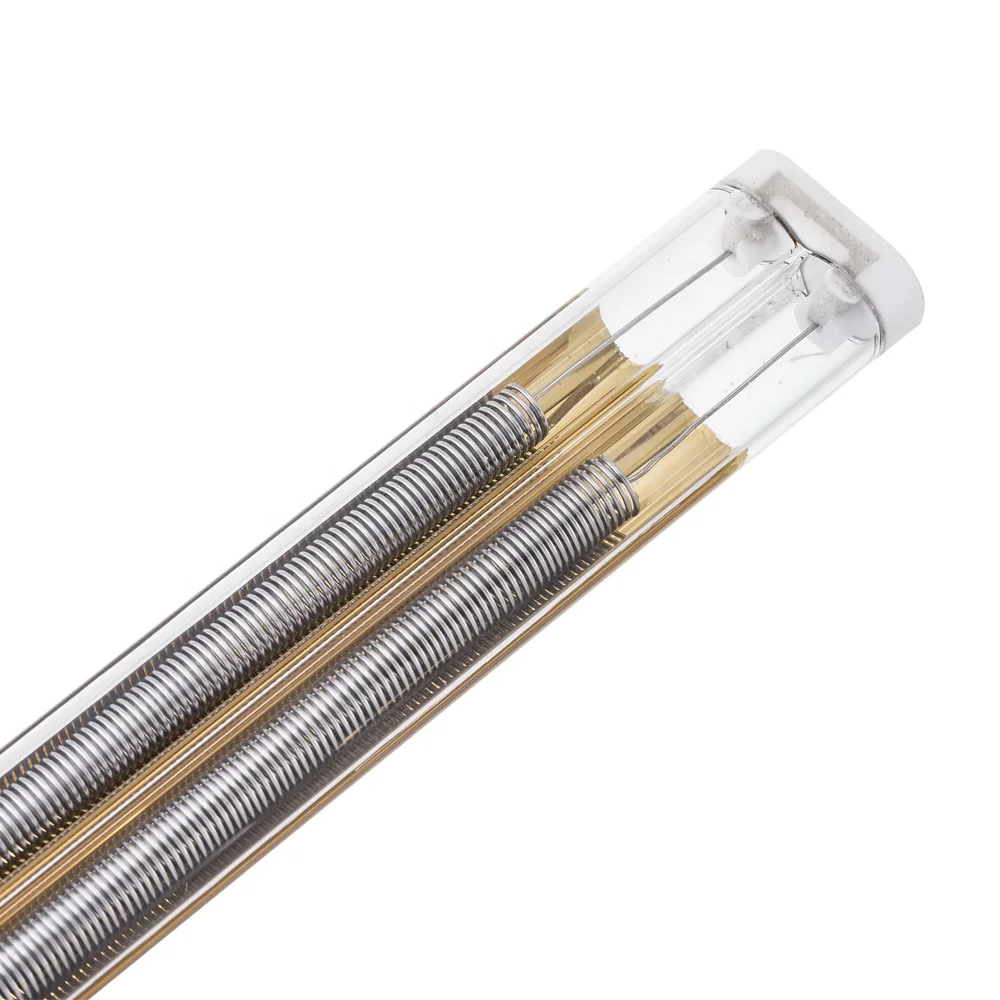 2000w ir lamp heater quartz halogen lamp tube infrared heating paint lamp