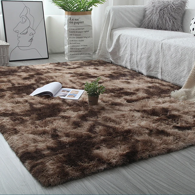 Soft long pile Shaggy Carpet Living room Floor area Rugs Alfombra Tapete Fluffy Carpets
