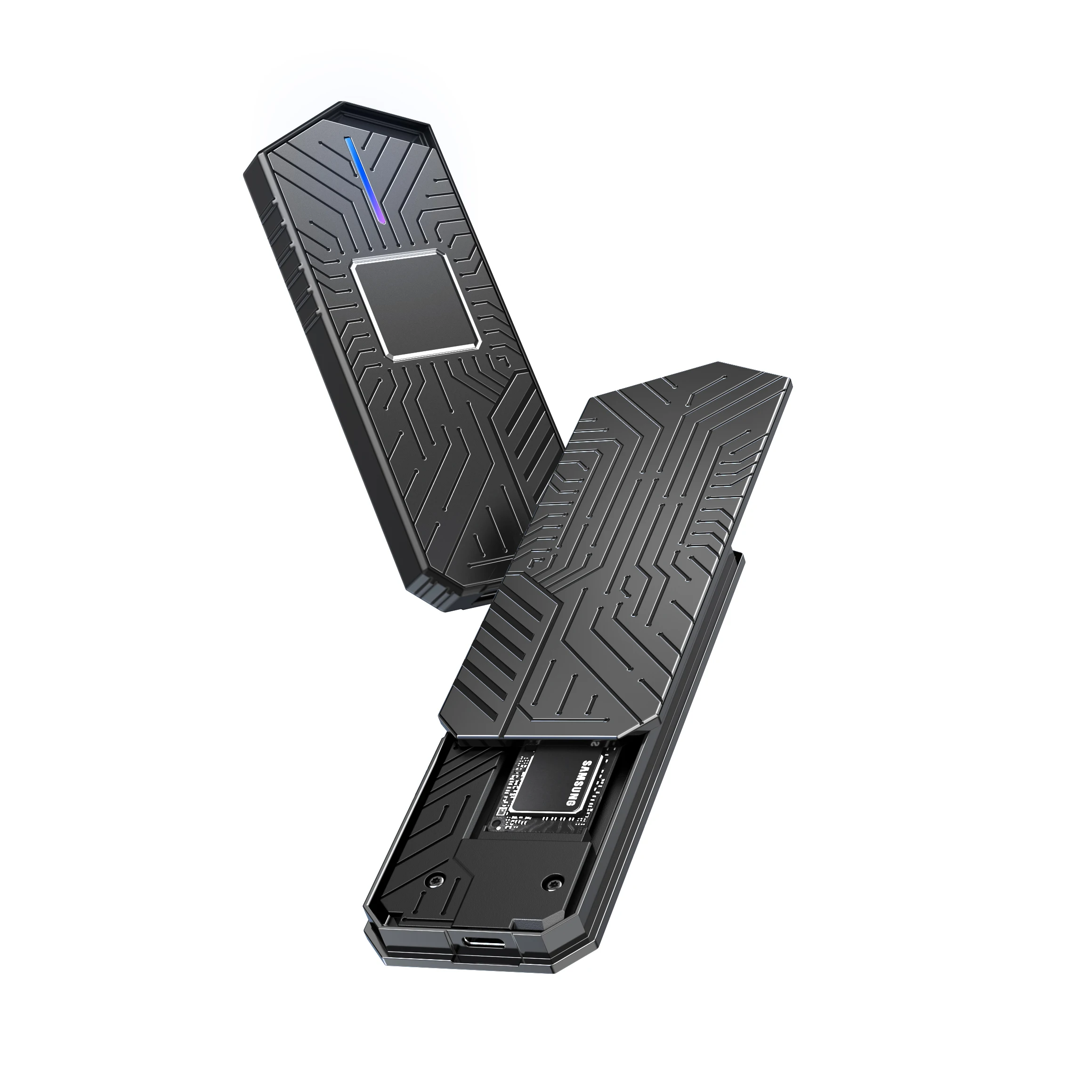 2022 новый корпус для жесткого диска в игровом стиле с частотой передачи 10 Гбит/с 3 2 интерфейсом Type-C 2230 2242 2260