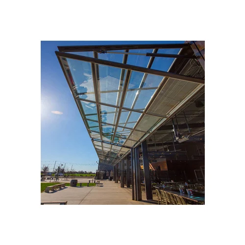 Deda Luxury National building standard one button folding automatic opening garage door