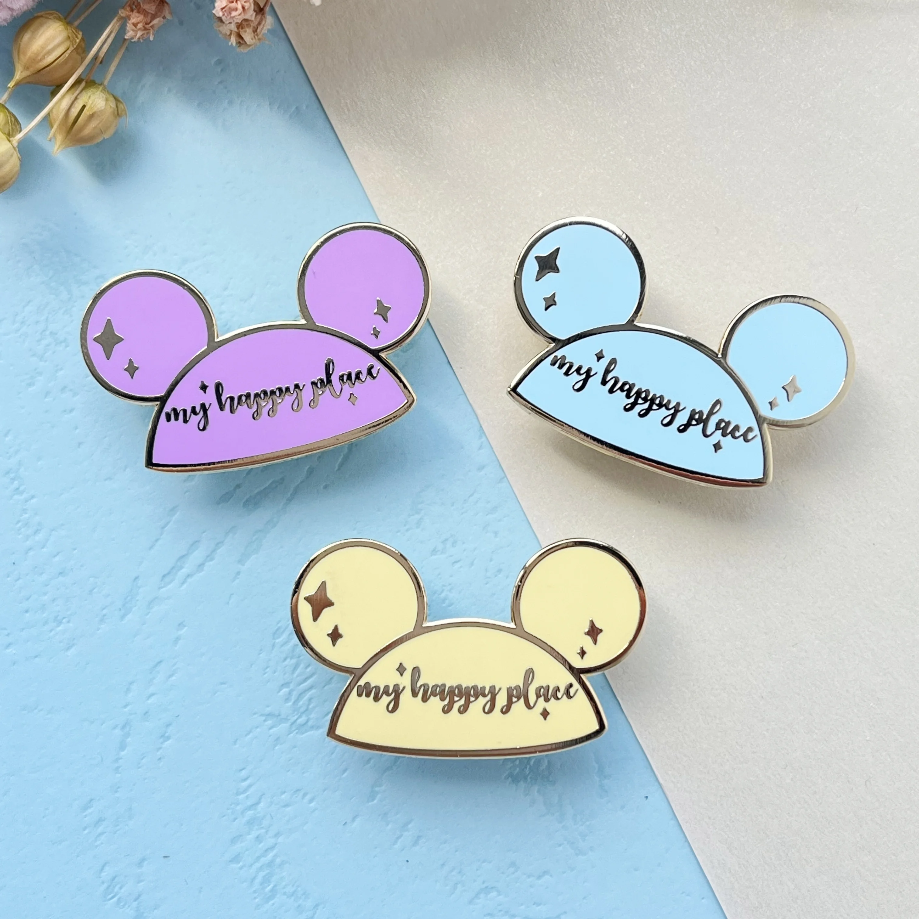 Lapel pin Supplier factory custom design soft and hard enamel Popular high quality metal hat pin custom enamel pins