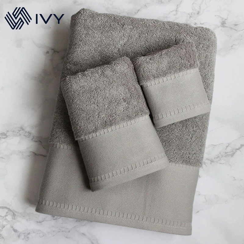 Brown bath towel 600gsm size 70*140cm walmart amazon sale support