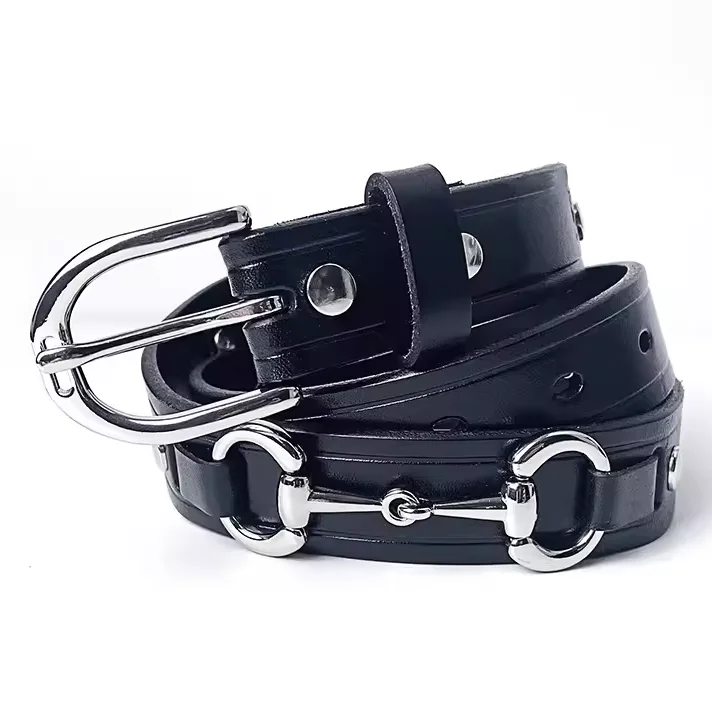 Knight Equipment Equestrian Clothing Equestrian Leather Belt Leisure Equestrian Belt