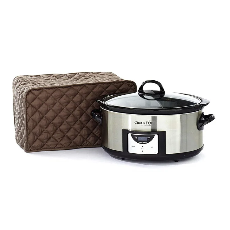 2021 Quality  2-ply Polyester Fabric Slow Cooker Cover Case
