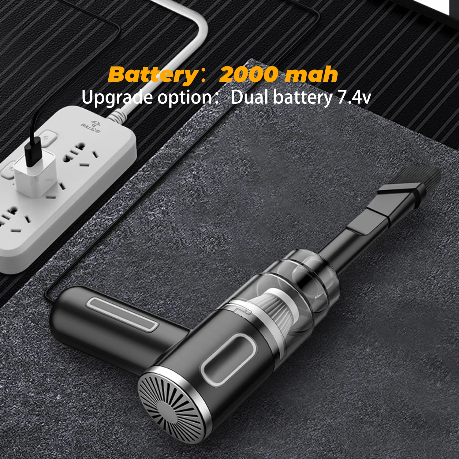 new High Quality Wholesale Strong Suction Mute Portable Car Vacuum Cleaner Wireless Car Vacuum cleaner